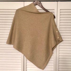 Lilly Pulitzer Harp Cashmere Wrap, gold, one size